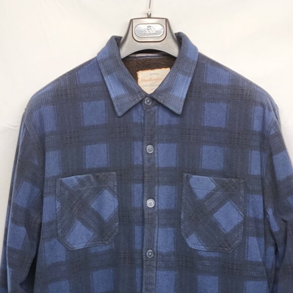 Weatherproof Vintage Corduroy Jacket Mens XL Sherpa Lined Button Up Plaid - Picture 2 of 16